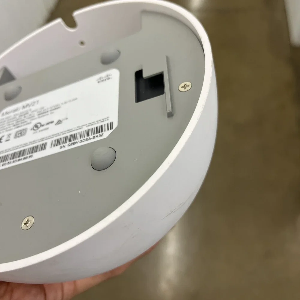 Cisco Meraki MV21 Indoor Dome Security Camera Missing Mount - UNTESTED! As Is
